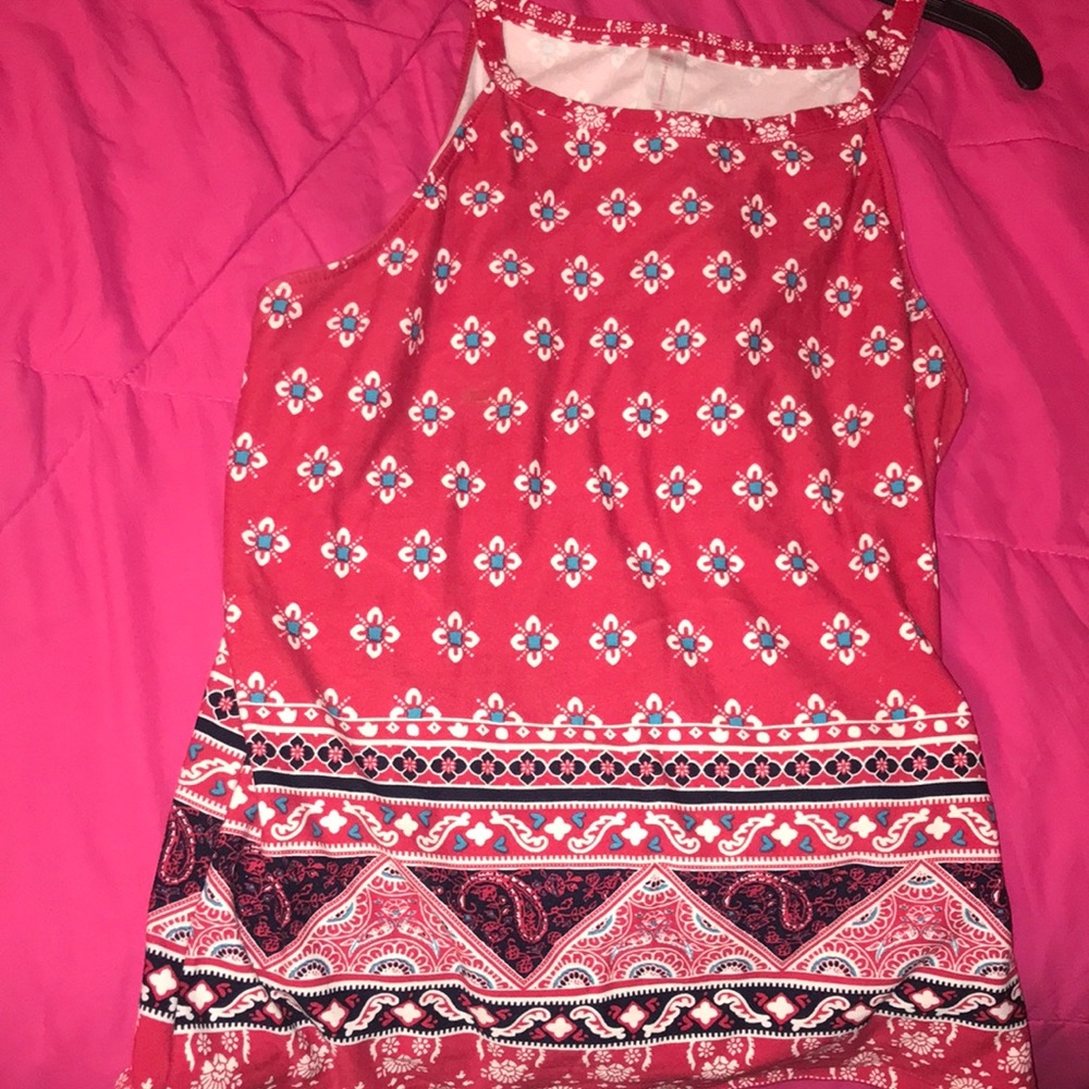 Designer tank top